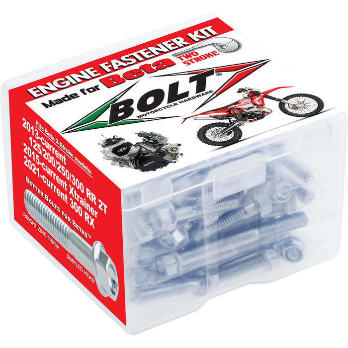 Bolt Motorcycle Engine Fastener Kit - Beta