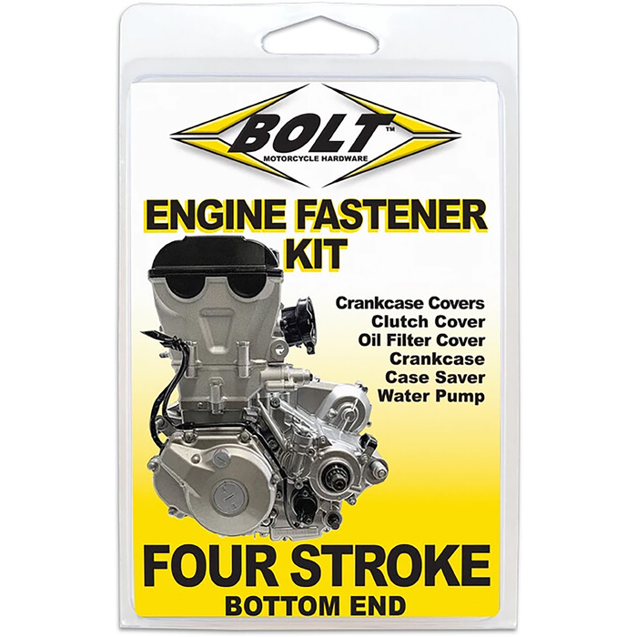 Bolt Motorcycle Engine Fastener Kit - Suzuki