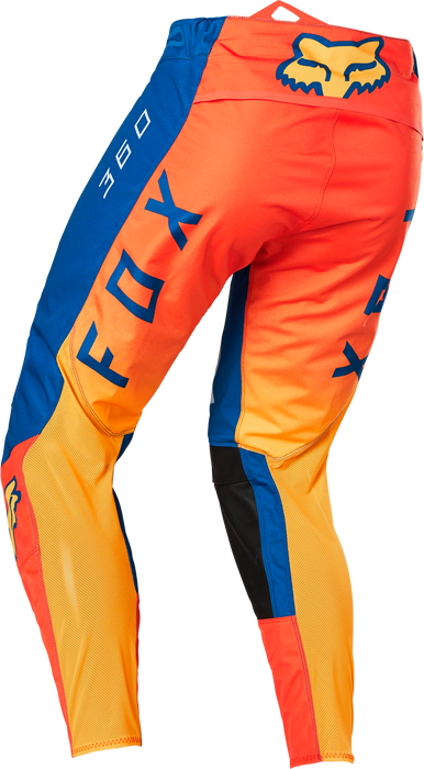2022 Fox Racing Adult 360 Rkane Orange/Blue Gear Combo