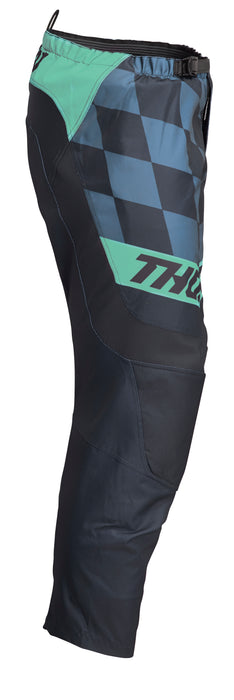 2022 Thor Racing Youth Birdrock Sector Midnight/Mint Gear Combo