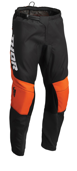 2022 Thor Racing Youth Chevron Sector Charcoal/Red Orange Gear Combo