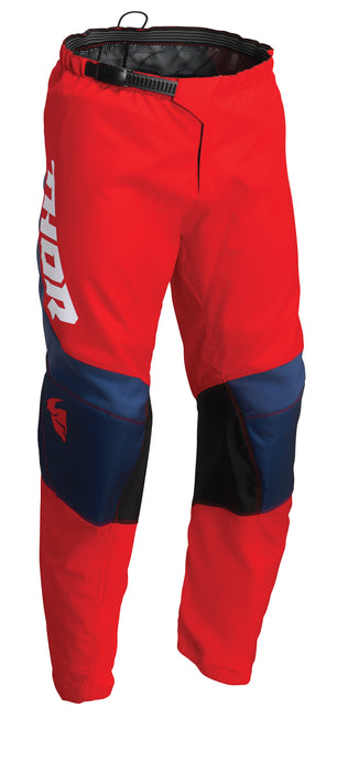 2022 Thor Racing Adult Chevron Sector Red/Navy Gear Combo