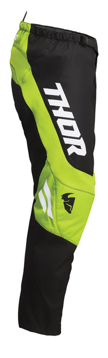 2022 Thor Racing Youth Chevron Sector Black/Green Gear Combo