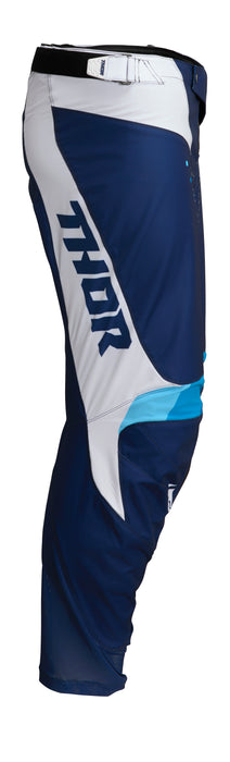2022 Thor Racing Adult React Pulse Navy/White Gear Combo