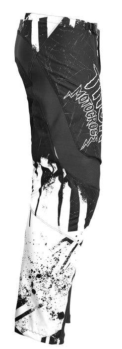 2023 Thor Youth Sector Gnar Black/White Gear Combo