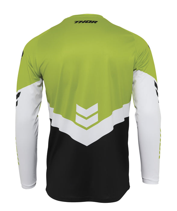 2022 Thor Racing Youth Chevron Sector Black/Green Gear Combo