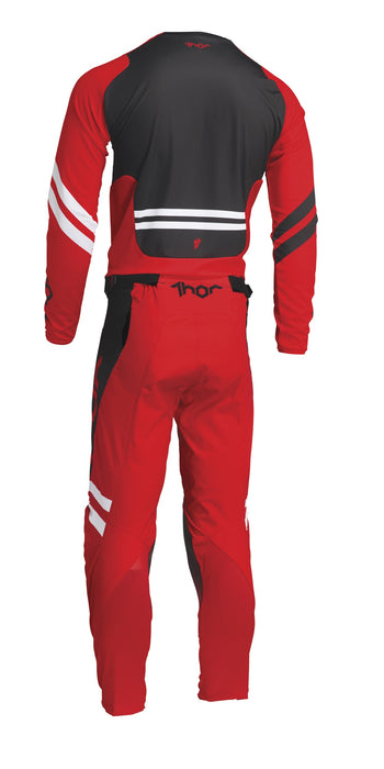 2022 Thor Racing Adult Cube Pulse Red/White Gear Combo