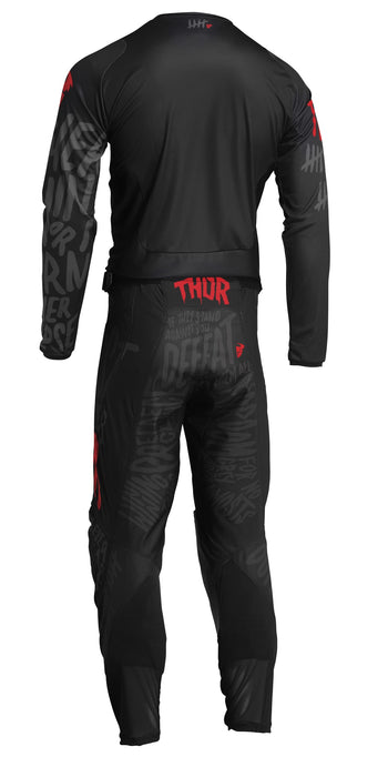 2022 Thor Racing Adult Counting Sheep Pulse Black/Red Gear Combo