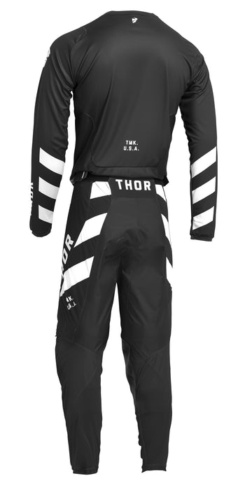 2022 Thor Racing Adult Vapor Pulse Black/White Gear Combo