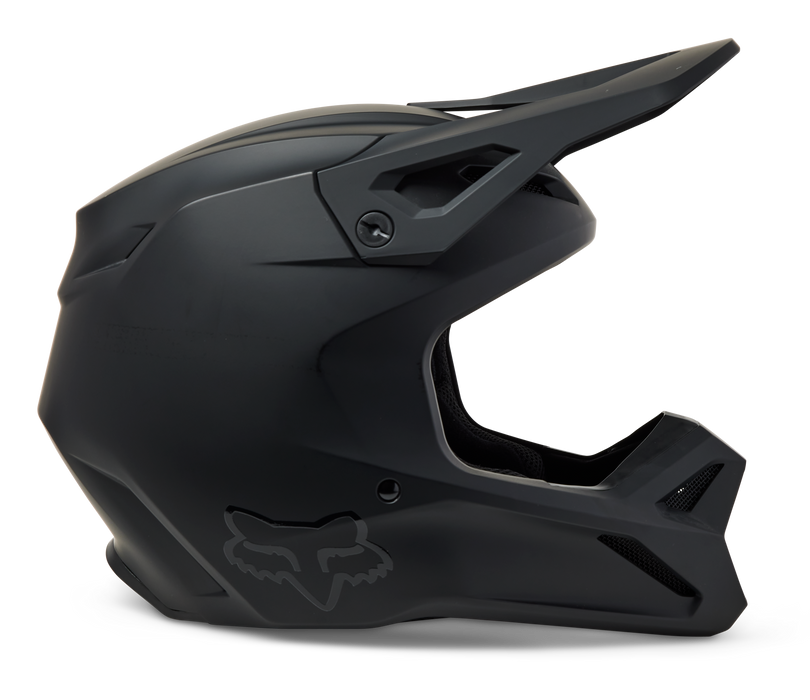 Fox Racing Youth V1 Matte Black Helmet
