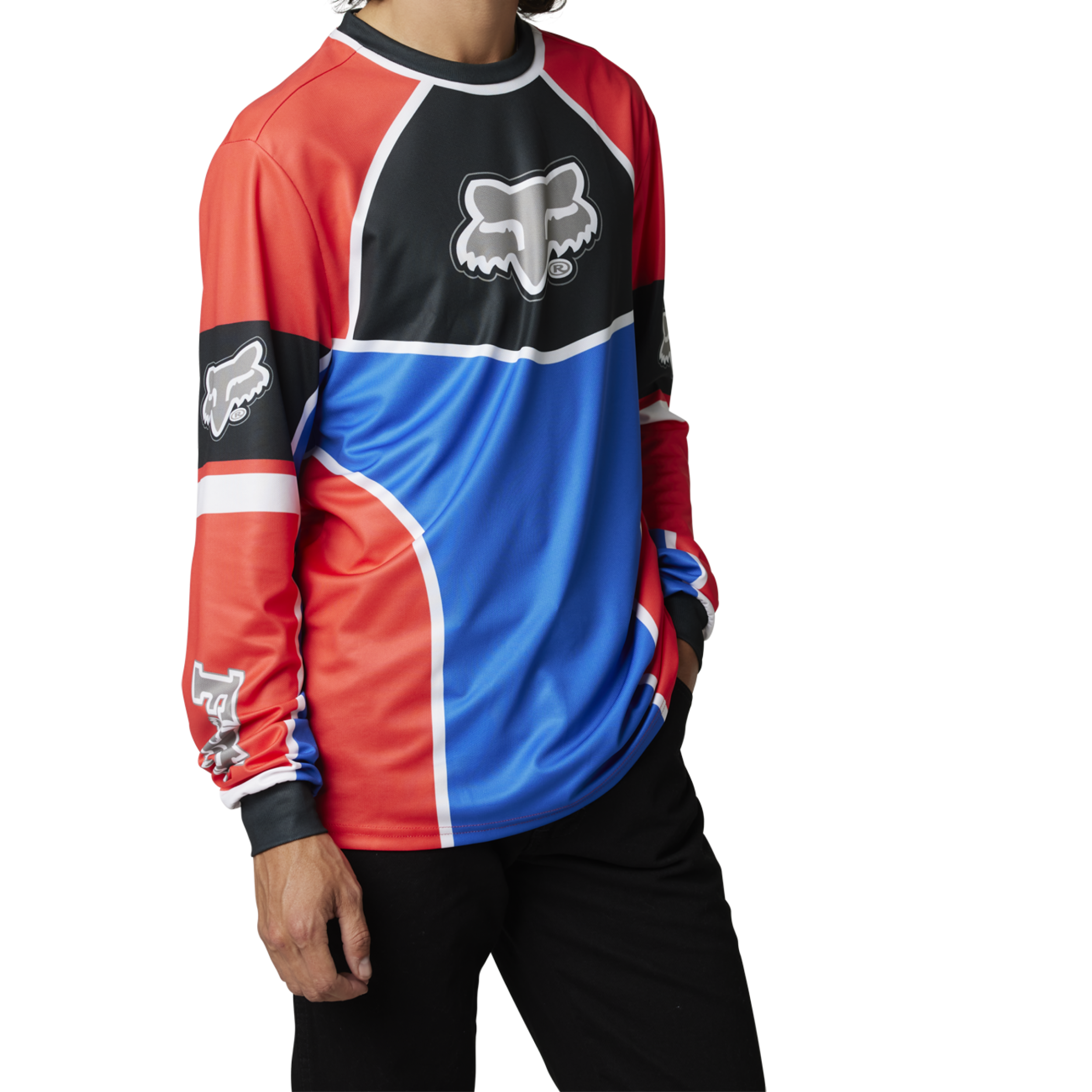 Fox racing 2024 moto jersey top