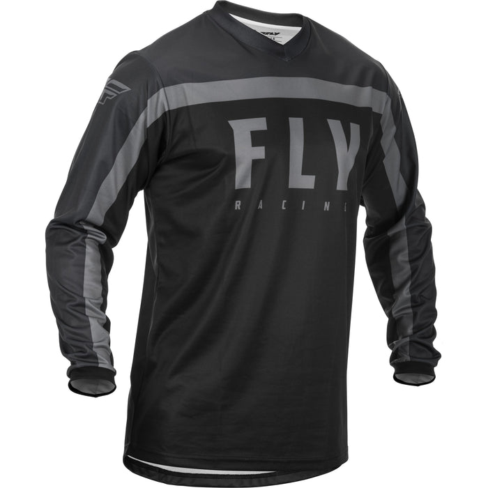 2020 Fly Racing F-16 Black/Grey Jersey - Youth