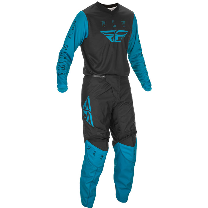 2021 Fly Racing Adult Blue/Black F-16 Gear Combo