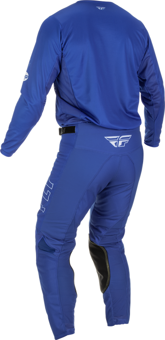 2022 Fly Racing Adult Kinetic Fuel Blue/White Gear Combo