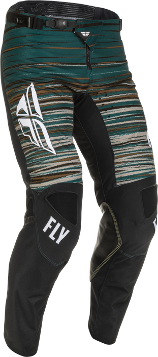 2022 Fly Racing Adult Kinetic Wave Black/Rum Gear Combo