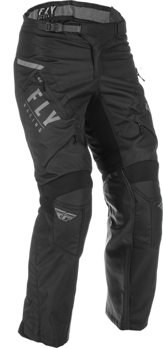 2022 Fly Racing Adult Patrol Black/Black (Over The Boot) Gear Combo
