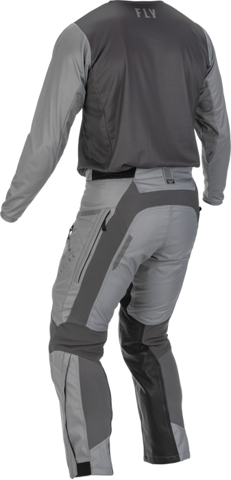 2022 Fly Racing Adult Patrol Grey/Grey Gear Combo (Over The Boot)