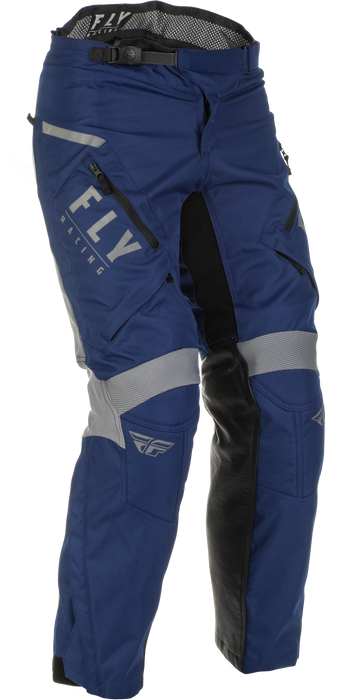 2022 Fly Racing Adult Patrol Grey/Navy Gear Combo (Over The Boot)
