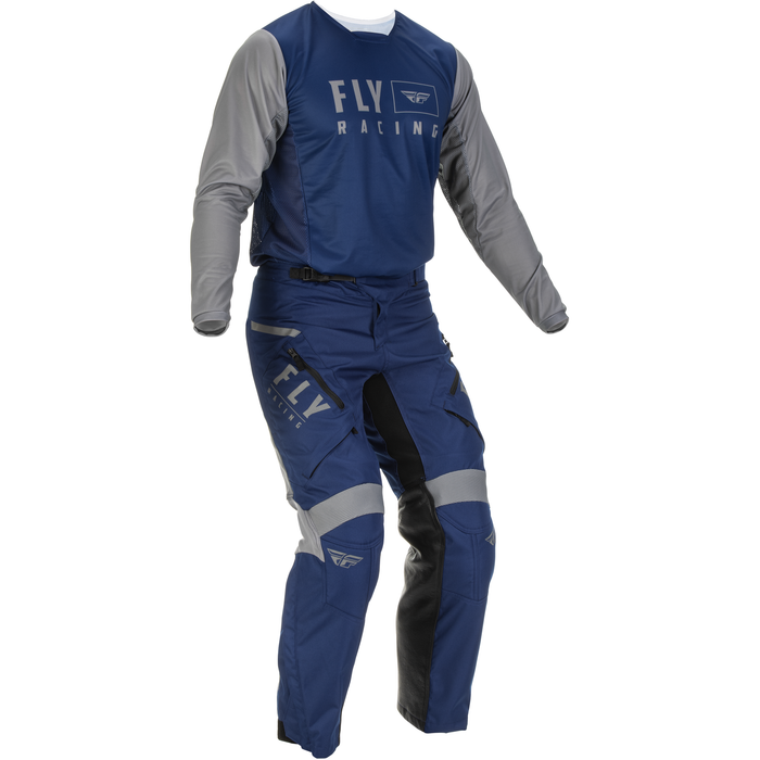 2022 Fly Racing Adult Patrol Navy/Navy Gear Combo (Over The Boot)
