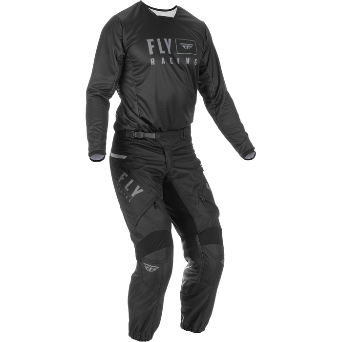 2022 Fly Racing Adult Patrol XC Black/Black (In The Boot) Gear Combo