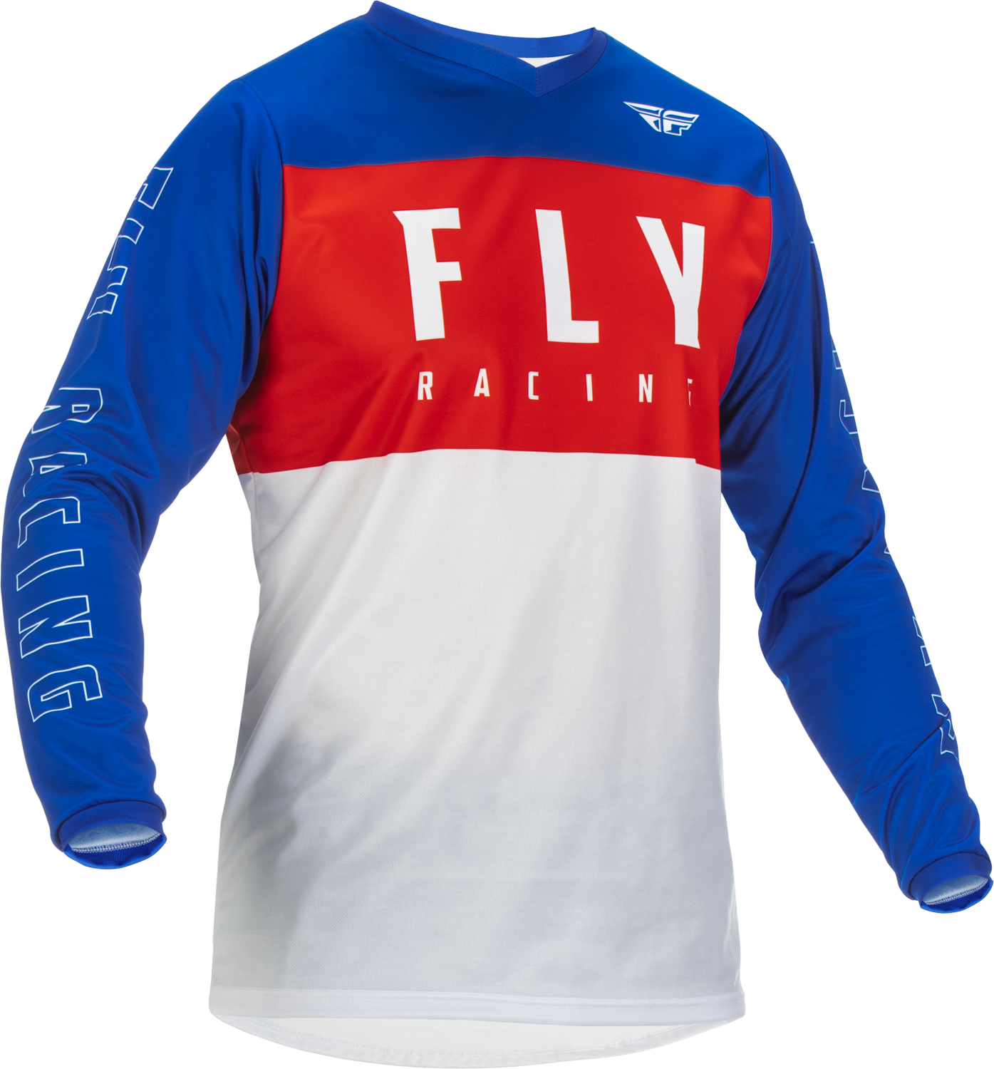 2022 Fly Racing Adult Red/White/Blue F-16 Gear Combo — BentLever.com