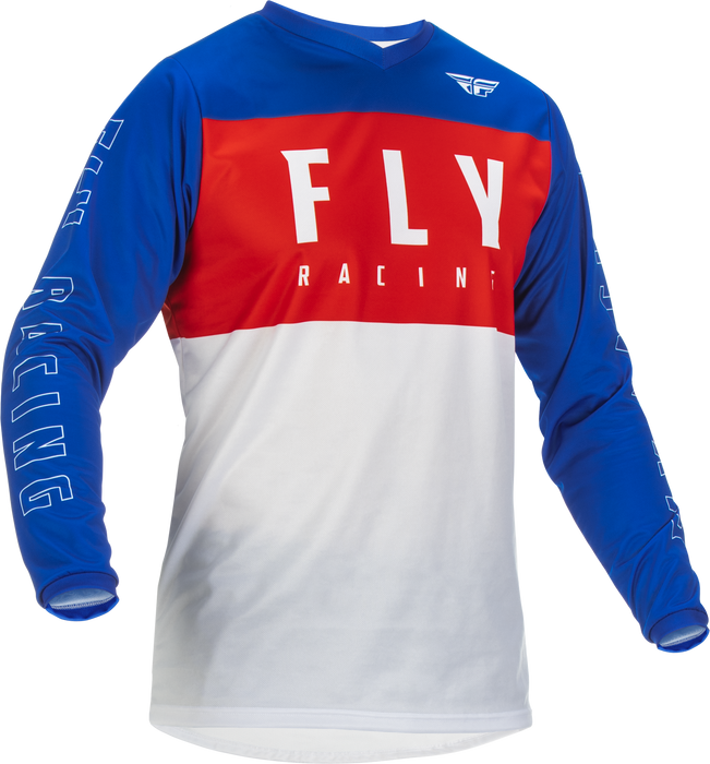 2022 Fly Racing Adult Red/White/Blue F-16 Gear Combo