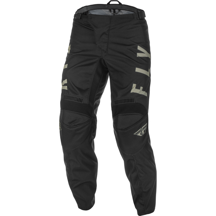 Fly Racing F-16 Pantaloni Moto In Pelle Uomo, Nero - Traspiranti E Comodi Per La Guida Sportiva