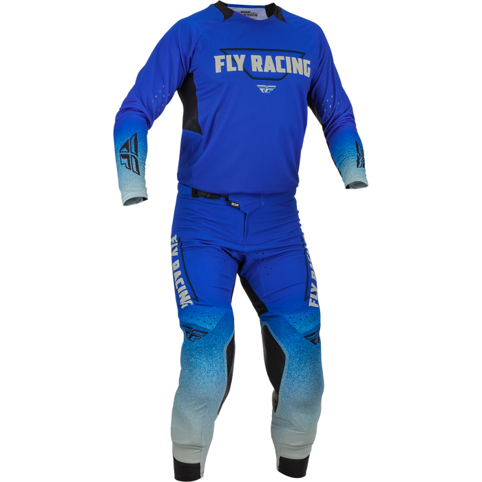 2023 Fly Racing Adult Evolution DST Blue/Grey Gear Combo