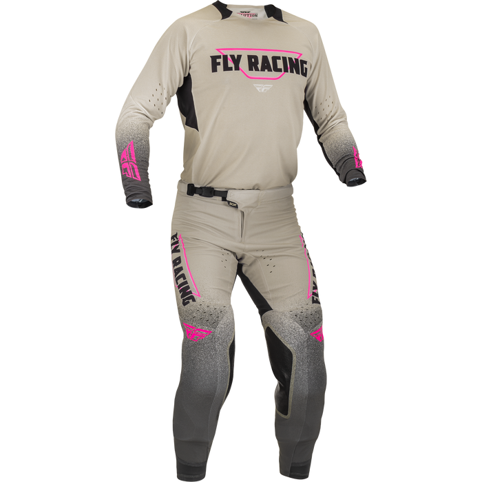 2023 Fly Racing Adult Evolution DST Ivory/Black Gear Combo
