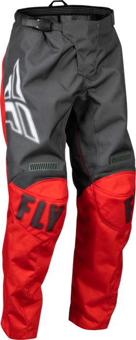 2024 Fly Racing Youth F-16 Grey/Red Gear Combo