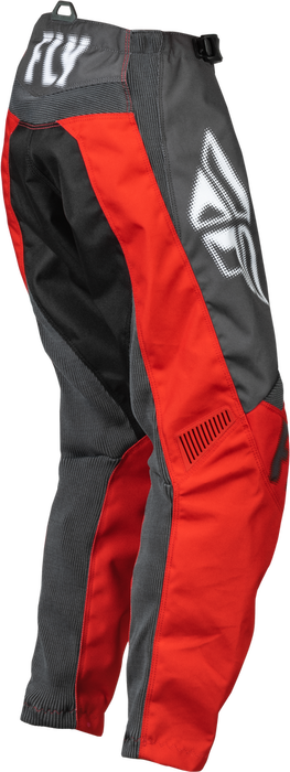 2024 Fly Racing Youth F-16 Grey/Red Gear Combo