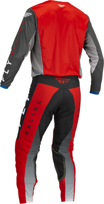 2023 Fly Racing Adult Kinetic Kore Red/Grey Gear Combo