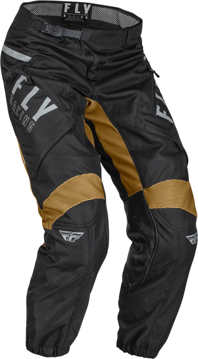 2024 Fly Racing Adult Patrol XC Caramel/Black Gear Combo (In The Boot)