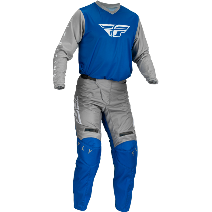 2023 Fly Racing Adult F-16 Blue/Grey Gear Combo