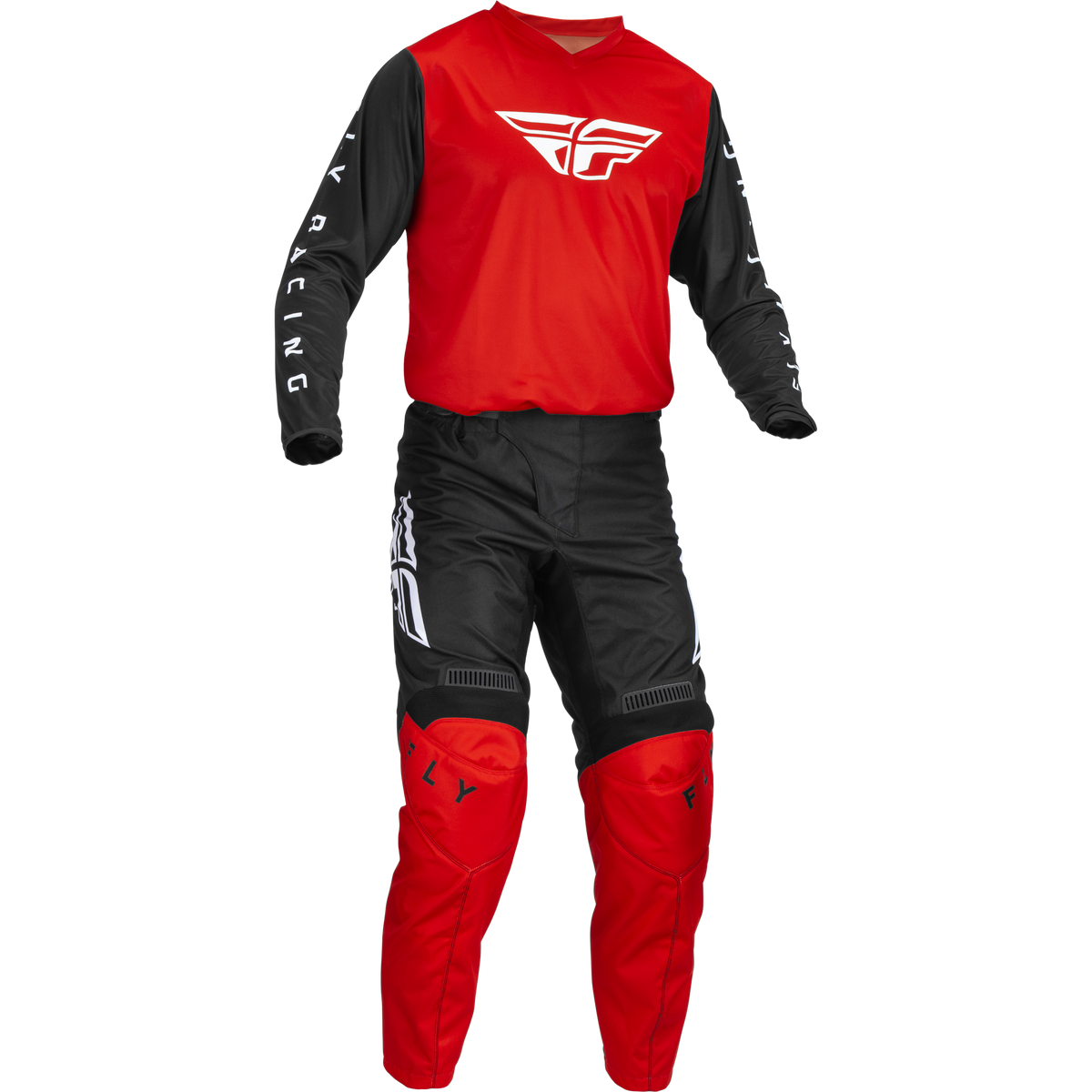 2023 Fly Racing F-16 Red Gear Set | Affordable MX Combo | Bent Lever ...