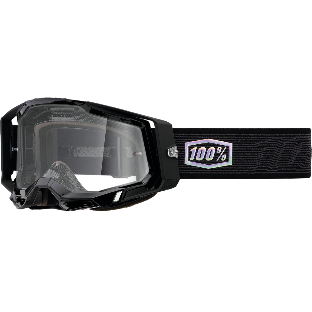 100% Racecraft 2 Goggles | Pro-Grade MTB & MX Vision | Bent Lever
