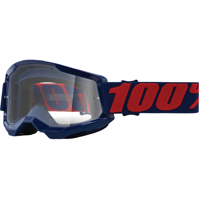 100% Strata 2 Goggles - Clear Lens