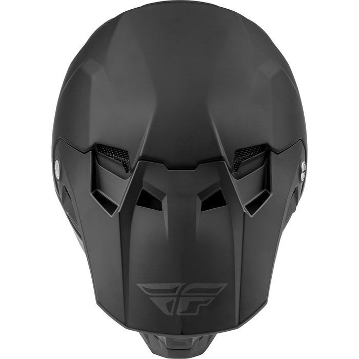 Fly Racing Formula CC Solid Matte Black Helmet