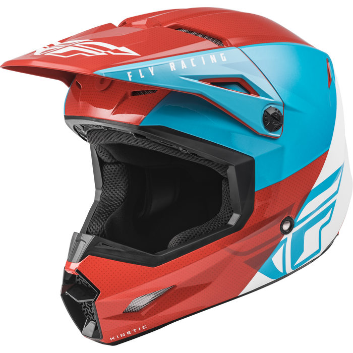 Fly Racing Youth Kinetic Straight Edge Helmet