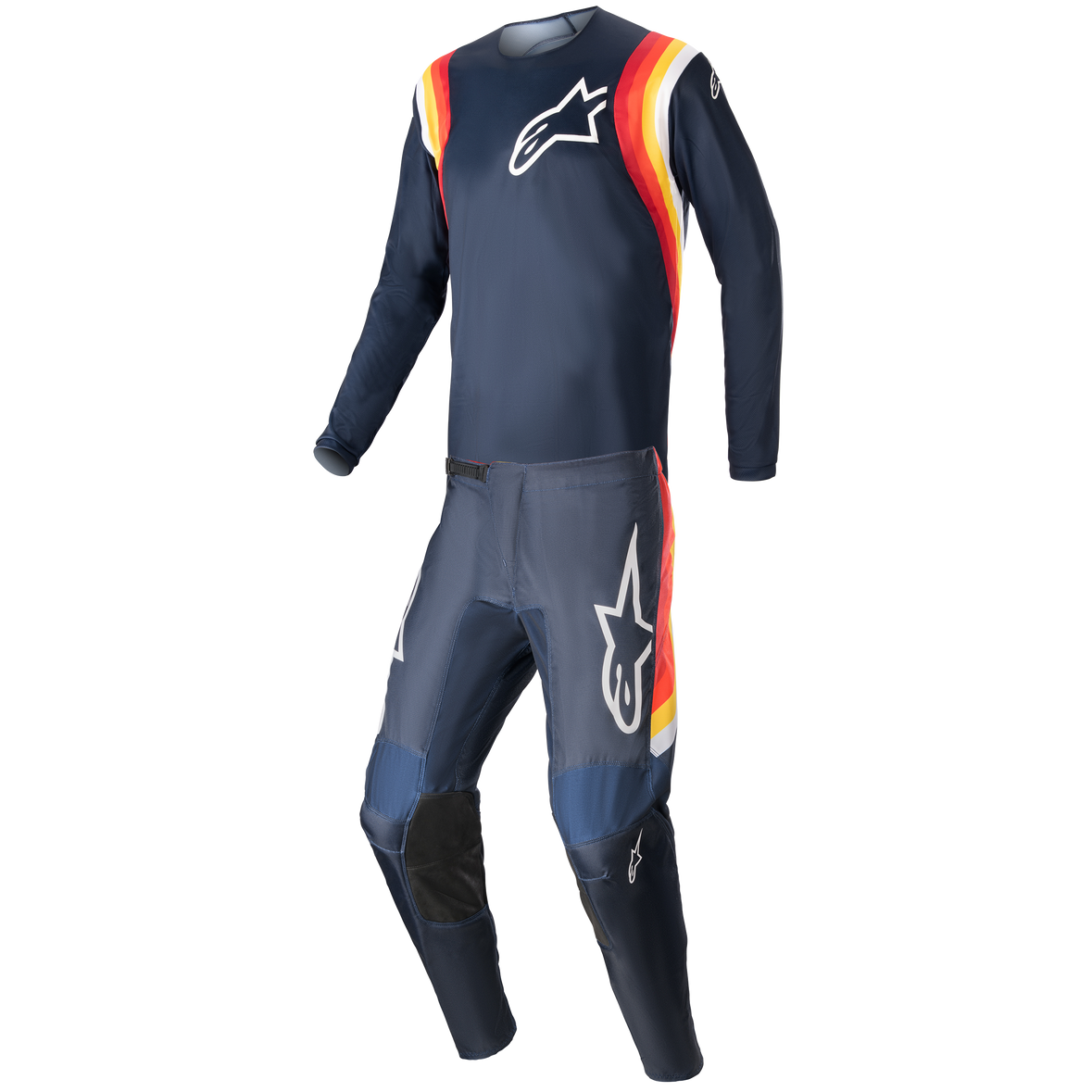 2023 Alpinestars Fluid Corsa Night Navy Gear Combo