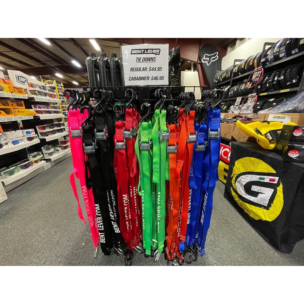 Bent Lever Tie Downs 1-1/2&quot; — BentLever.com