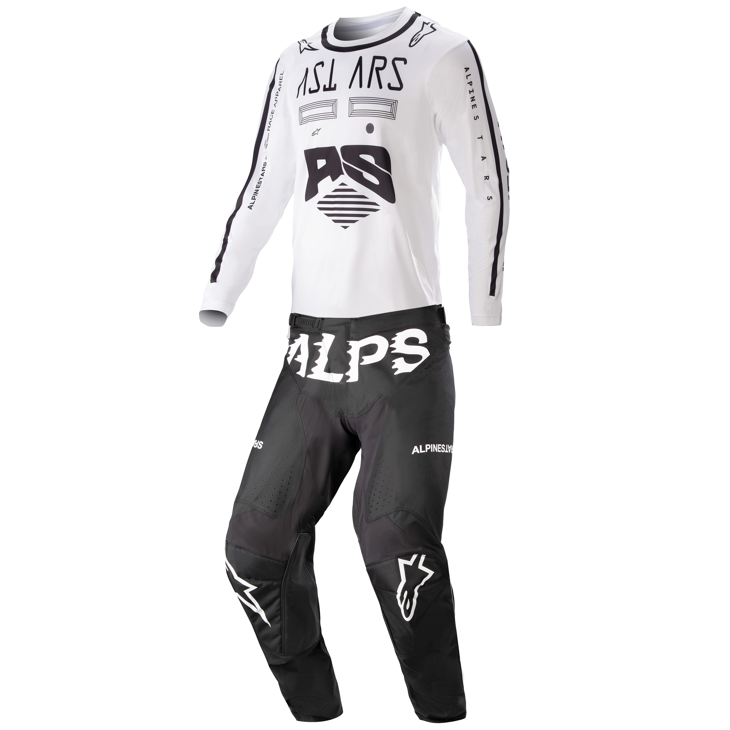 2023 Alpinestars Racer Found White Gear Combo — BentLever.com